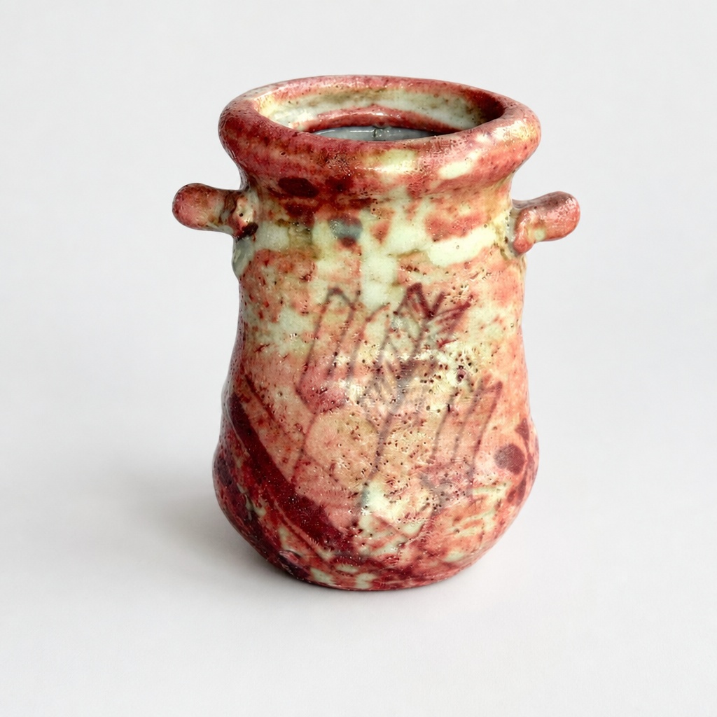 Akane Shino Ware Flower Vase Shino Ware - 1