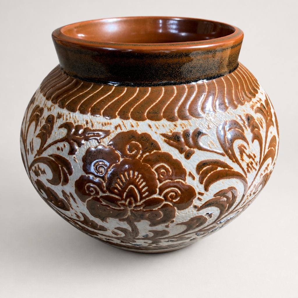 Arita Ware Nenki-an Matsumoto Peizan Vase Pottery - 1