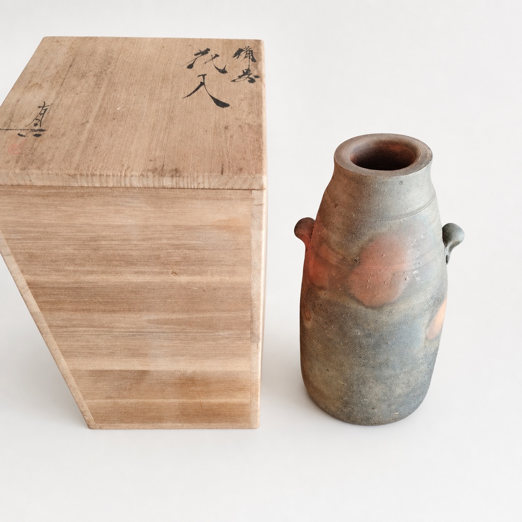 Bizen Ware Flower Vase Bizen Ware Pottery - 1