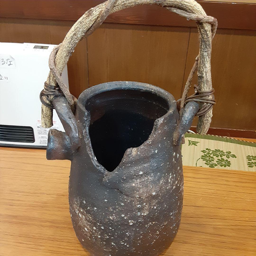 Shigaraki Ware Umbrella Stand Pottery - 1