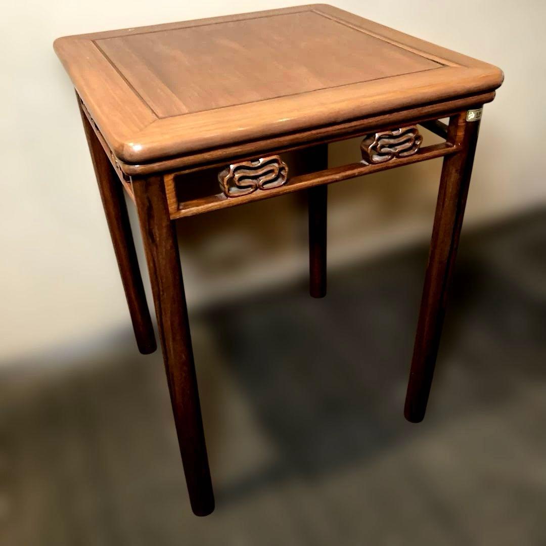 Eika Kouboku Chinese Antique Dining Table Red Sandalwood - 2