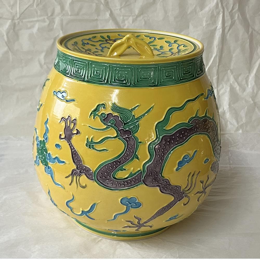 Heian Jogaku Kouchi Chawan Tea Ceremony Set Mizusashi Kensui Shakutate Futaoki - 2