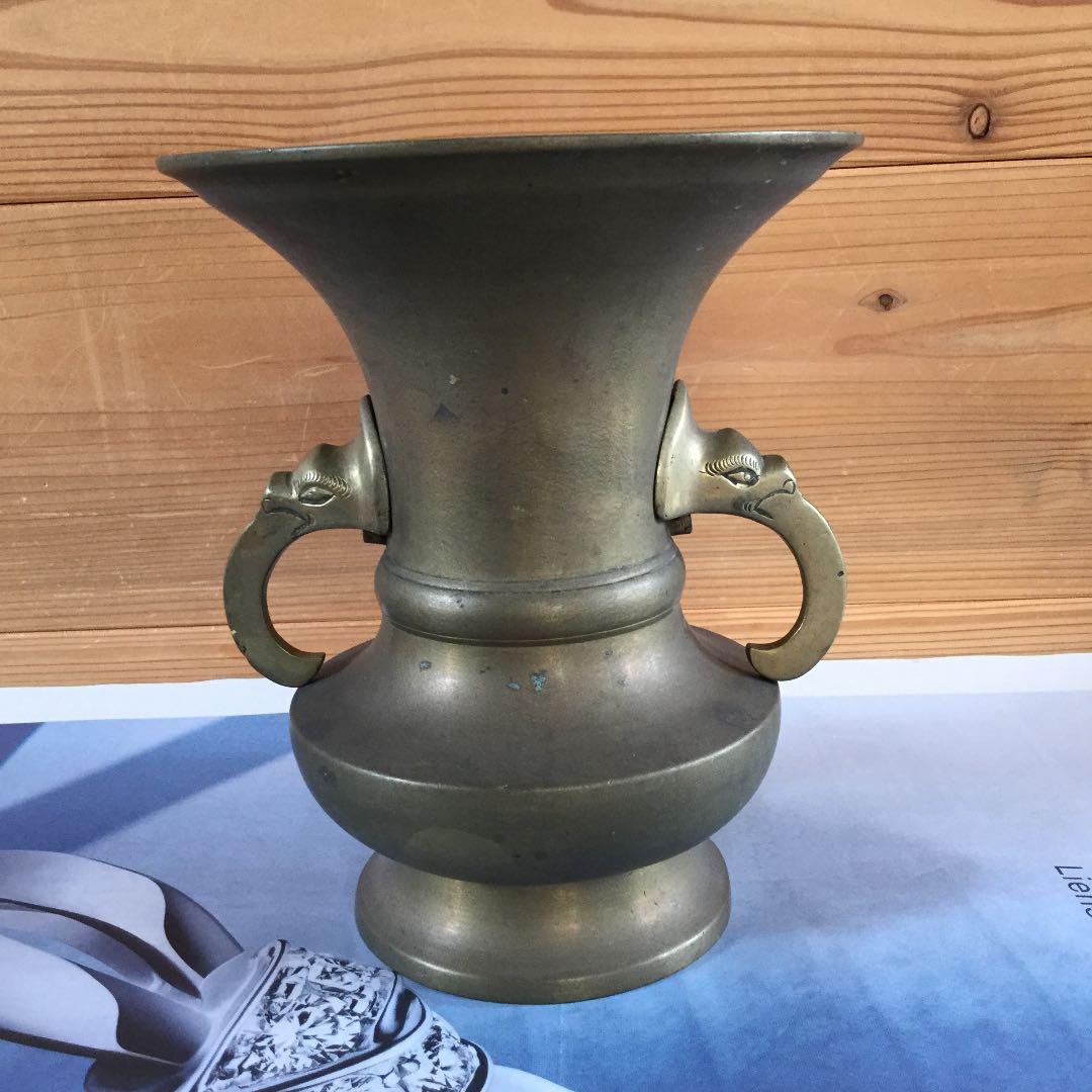 Edo Period Koka Vase Antique Japanese Pottery - 1
