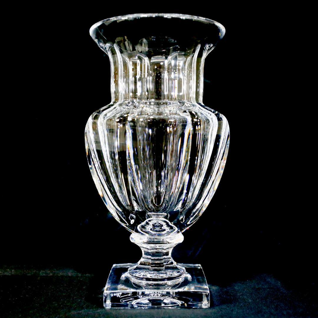 Baccarat Marie Louise Flower Vase Crystal Glass Museum Collection - 1
