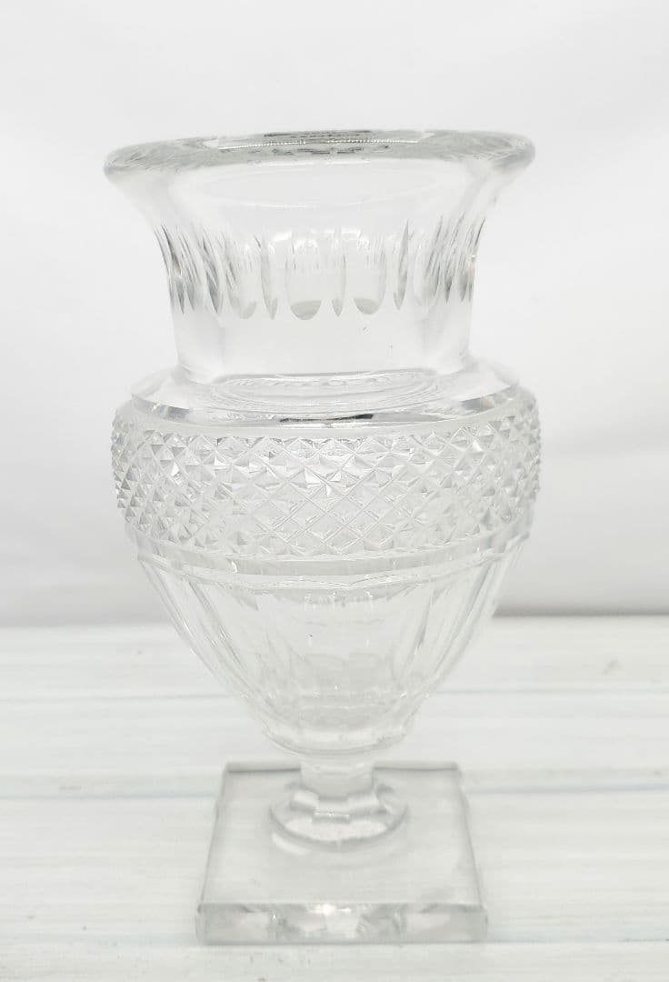 Old Baccarat Paris Gallery Museum Limited Vase Flower Base - 1